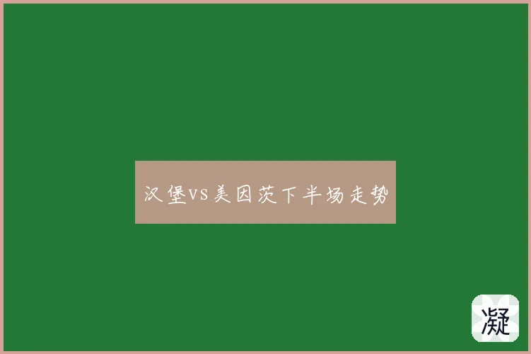 汉堡vs美因茨下半场走势